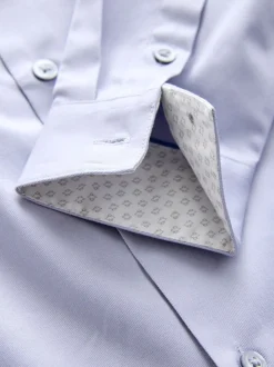 lilas - Manches longues Chemises à bordures intelligentes (3-16yrs)