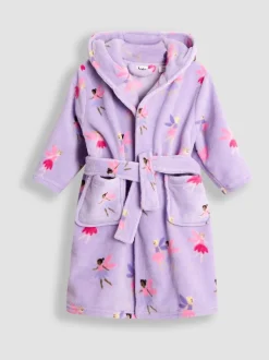 Lilas motif fée - Peignoir JoJo Maman Bébé