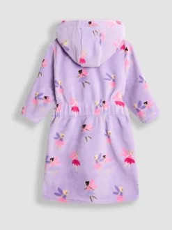 Lilas motif fée - Peignoir JoJo Maman Bébé