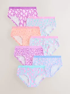 Lilas/bleu sarcelle - Slips hipsters 7 (2-16ans)