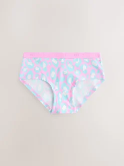 Lilas/bleu sarcelle - Slips hipsters 7 (2-16ans)