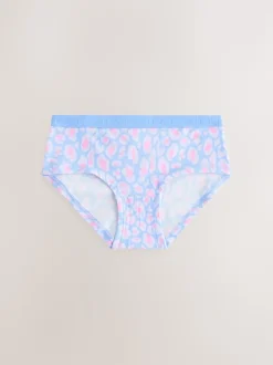 Lilas/bleu sarcelle - Slips hipsters 7 (2-16ans)