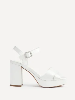 Linzi Mariage Perola Cross-Over Strappy Platform Sandales