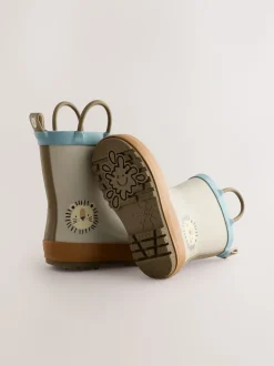 Lion neutre - Bottes de pluie à poignée