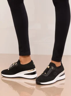 Lipsy Baskets de sport Tapis de couloir Compensée Milieu en maille