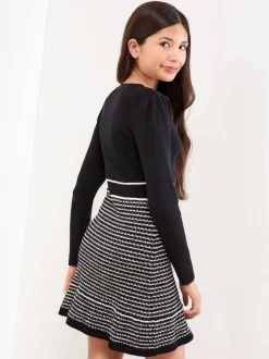 Lipsy Robe 2en maille bouclée1 en maille (5-16ans)