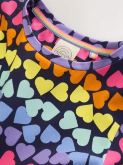 Little Bird by Jools Oliver Robe patineuse en jersey à manches courtes