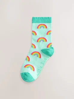 Little Bird by Jools Oliver Arc-en-ciel Chaussettes 5 Lot