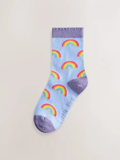 Little Bird by Jools Oliver Arc-en-ciel Chaussettes 5 Lot