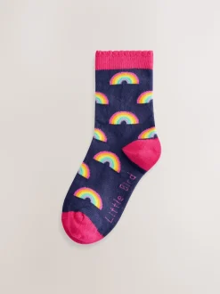 Little Bird by Jools Oliver Arc-en-ciel Chaussettes 5 Lot