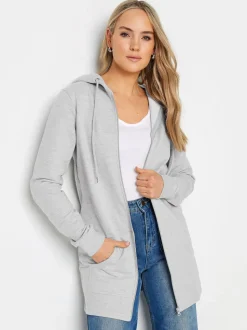 Long Tall Sally 100% Cotton Longline Sweat-shirt à capuche