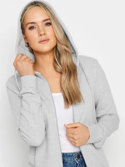 Long Tall Sally 100% Cotton Longline Sweat-shirt à capuche