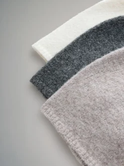 Lot de 3 bonnets The Set en maille fine