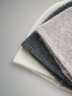 Lot de 3 bonnets The Set en maille fine