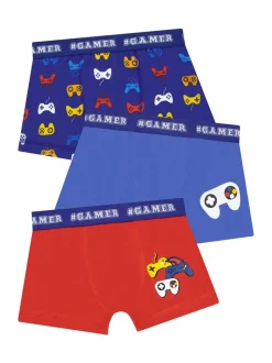 Lot de 3 boxers de jeu Harry Bear garçon