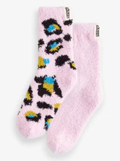 Lot de 2 chaussettes douillettes Eleanor Bowmer
