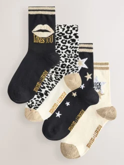 Lot de 4 chaussettes Rockett St George