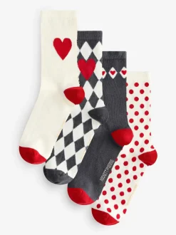Lot de 4 chaussettes Rockett St George