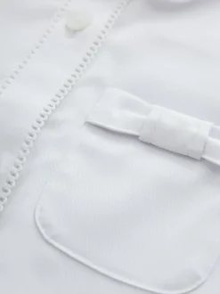 Lot de 3 chemises d’école Clarks à manches courtes avec nœud