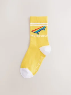 Lot de 7 paires de chaussettes Little Bird by Jools Oliver Bright Arc-en-ciel Days Of The Week