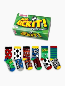 Lot de 6 paires de Chaussettes Garçons United Odd Socks Football Kick