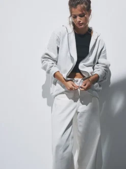 Lot de 2 sweats à capuche zippés The Set