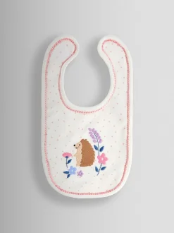 Lot de 2bavoirs JoJo Maman Bébé à motif appliqué brodé
