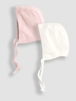 Lot de 2bonnets en pointelle JoJo Maman Bébé