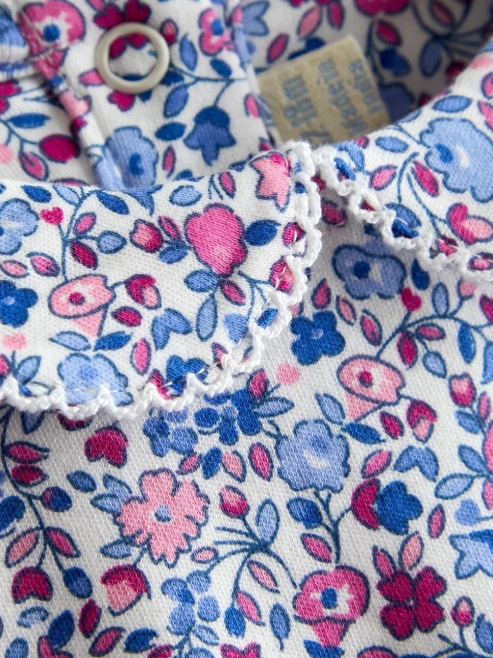 Lot de 2corps JoJo Maman Bébé Peter Pan à fleurs