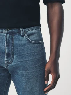 Lumière bleue - Slim Fit (Slim Fit) - Jean Motionflex