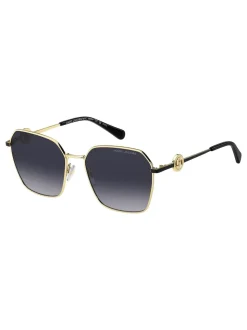 Lunettes de soleil Marc Jacobs dorées carrées