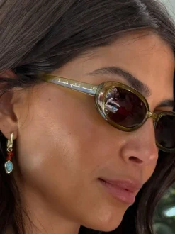 Lunettes de soleil ovales étroites Never Fully Dressed