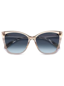 Lunettes de soleil rectangulaires Polaroid Nude