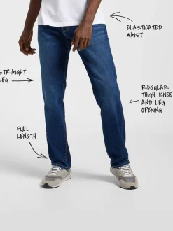 Maddox - Lee Straight Fit Extreme Motion Jeans