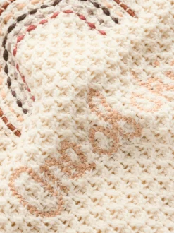 Maille écru - Cardigan brodé (0mths-2yrs)