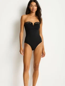Maillot de bain bandeau Sea Level Elysian V Bar