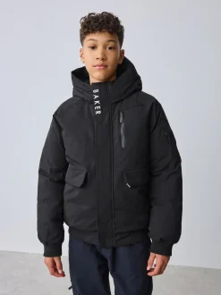 Manteau Baker by Ted Baker bomber rembourré résistant à la douche noir