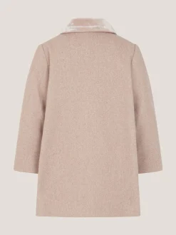 Manteau Monsoon poche brodée bébé