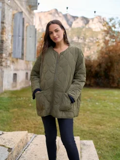 Manteau polyvalent Seraphine Grossesse et bébé avec intérieur matelassé indépendant