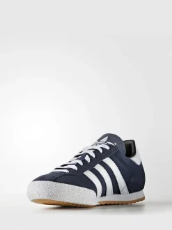 marine - adidas originals Samba Suede Trainers