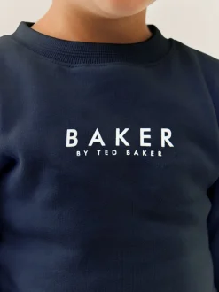 marine - Baker by Ted Baker Ensemble sweat-shirt et jogging