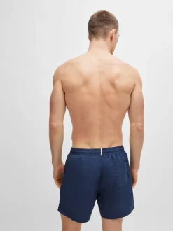 marine - BOSS Short de bain à séchage rapide