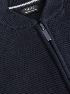 marine - Cardigan zippé (3mths-7yrs)