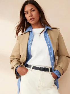 marine - Ceintures de cuir régulières