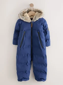 marine - Combinaison de ski matelassée imperméable (3mois-7ans)