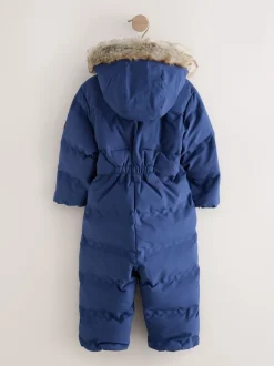 marine - Combinaison de ski matelassée imperméable (3mois-7ans)