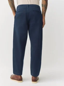 marine - Coupe ballon - Pantalons Authentiques riches en Coton Extensible