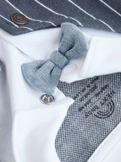 marine - Dors-bien Smart Bow Tie bébé (0mois-2ans)