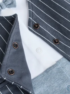 marine - Dors-bien Smart Bow Tie bébé (0mois-2ans)