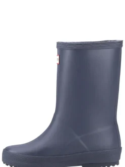 marine - Hunter Kids First Matte Wellies